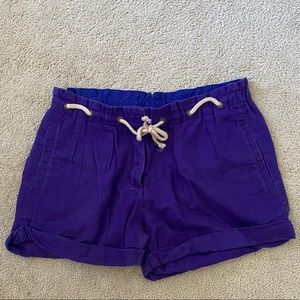 Girls Purple Crewcuts Shorts Size 14